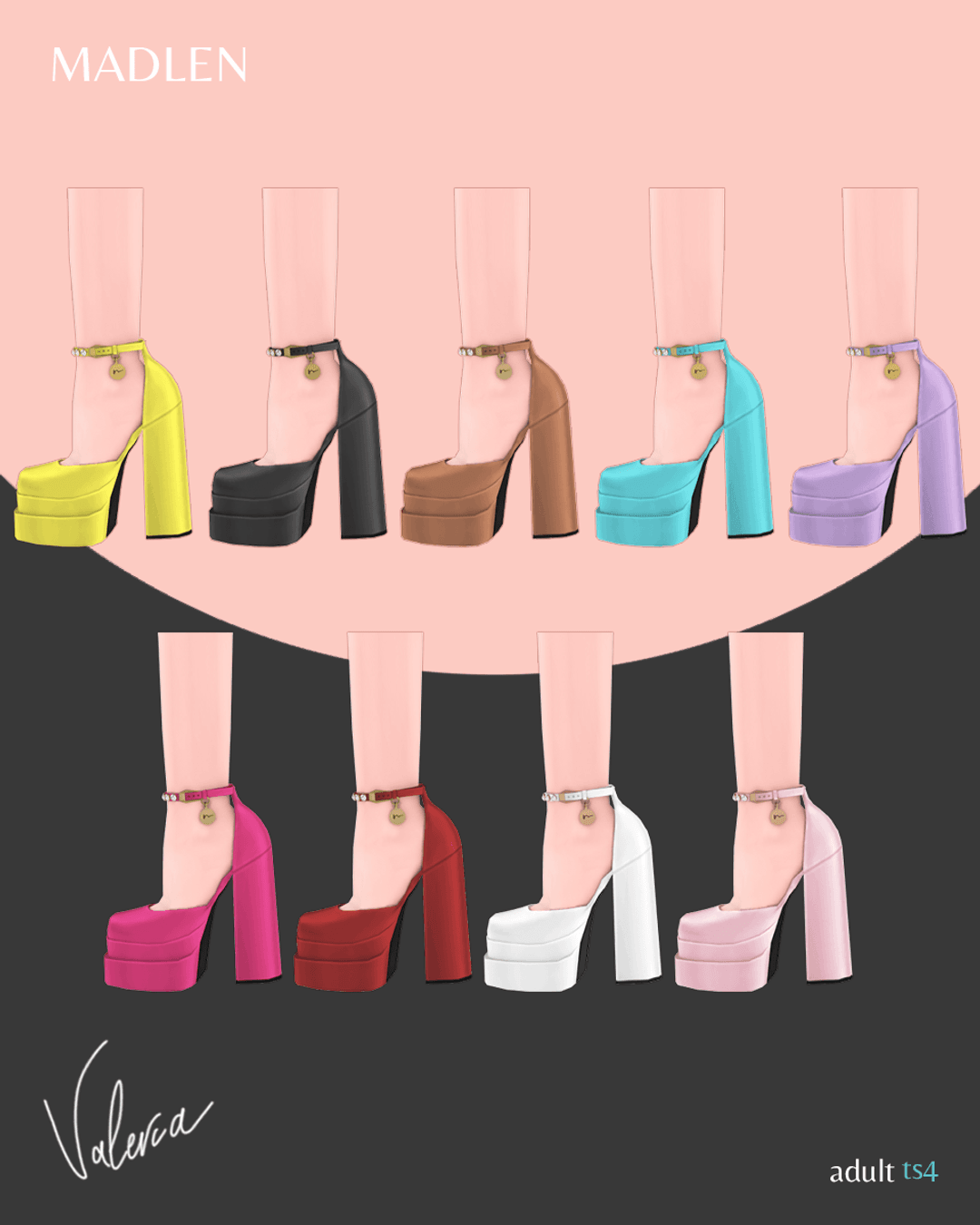Галерея мода Туфли Platform Shoes Valeria #1